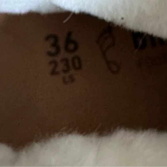 Birkenstock Women's Uppsala Shearling Suede Leather Boot in Graphite Sz: 36/5 - Picture 9 of 9